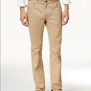 Michael Kors Parker Slim Fit Khaki Pants